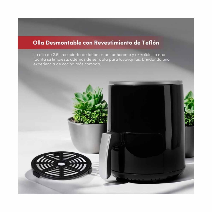 Freidora de aire Swiss Home Petit SH-6704 2,5L-11