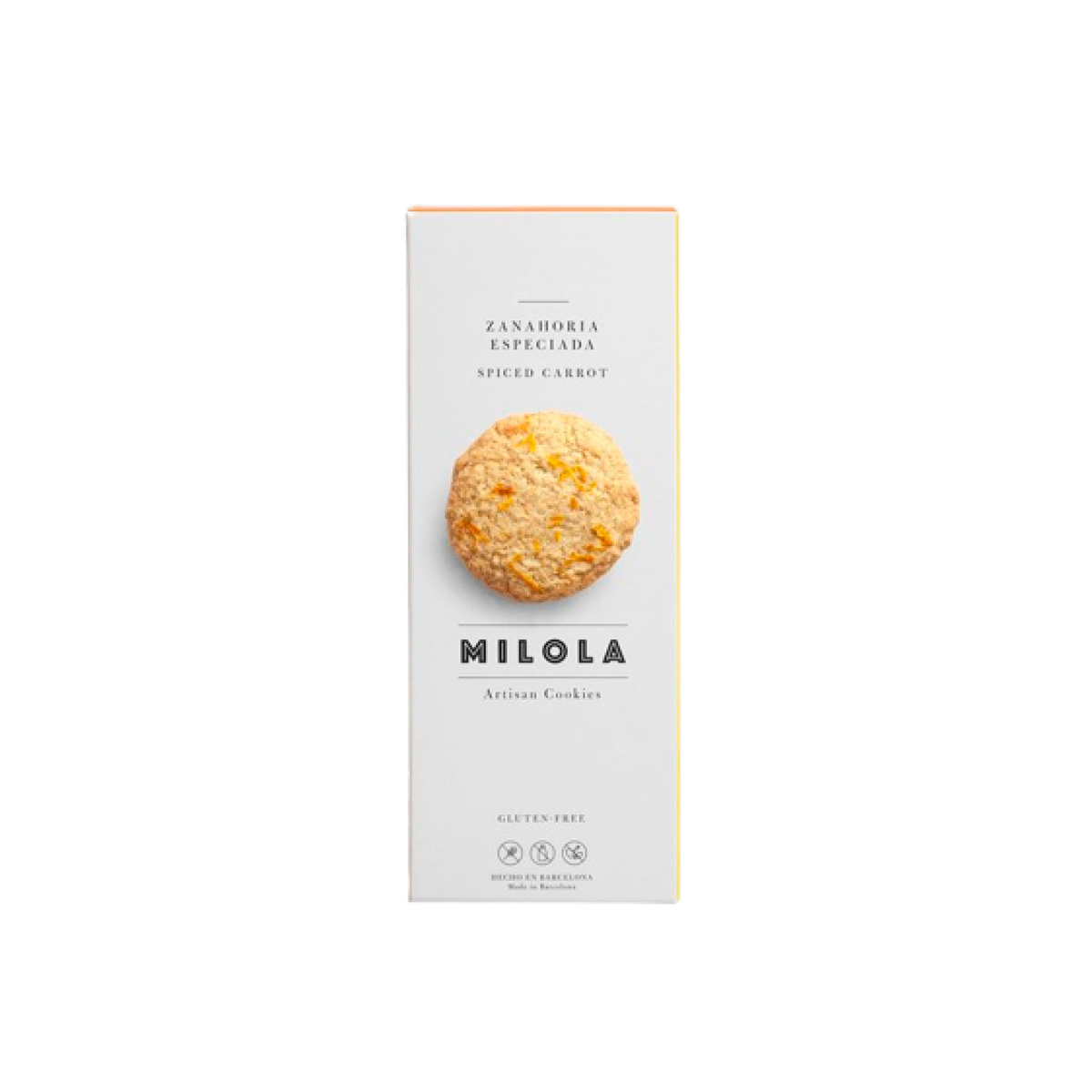 Galletas Milola de zanahoria especiada