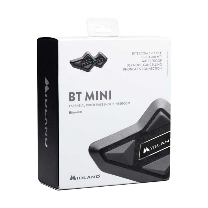 Intercomunicador de moto  Midland BT Mini Single-2