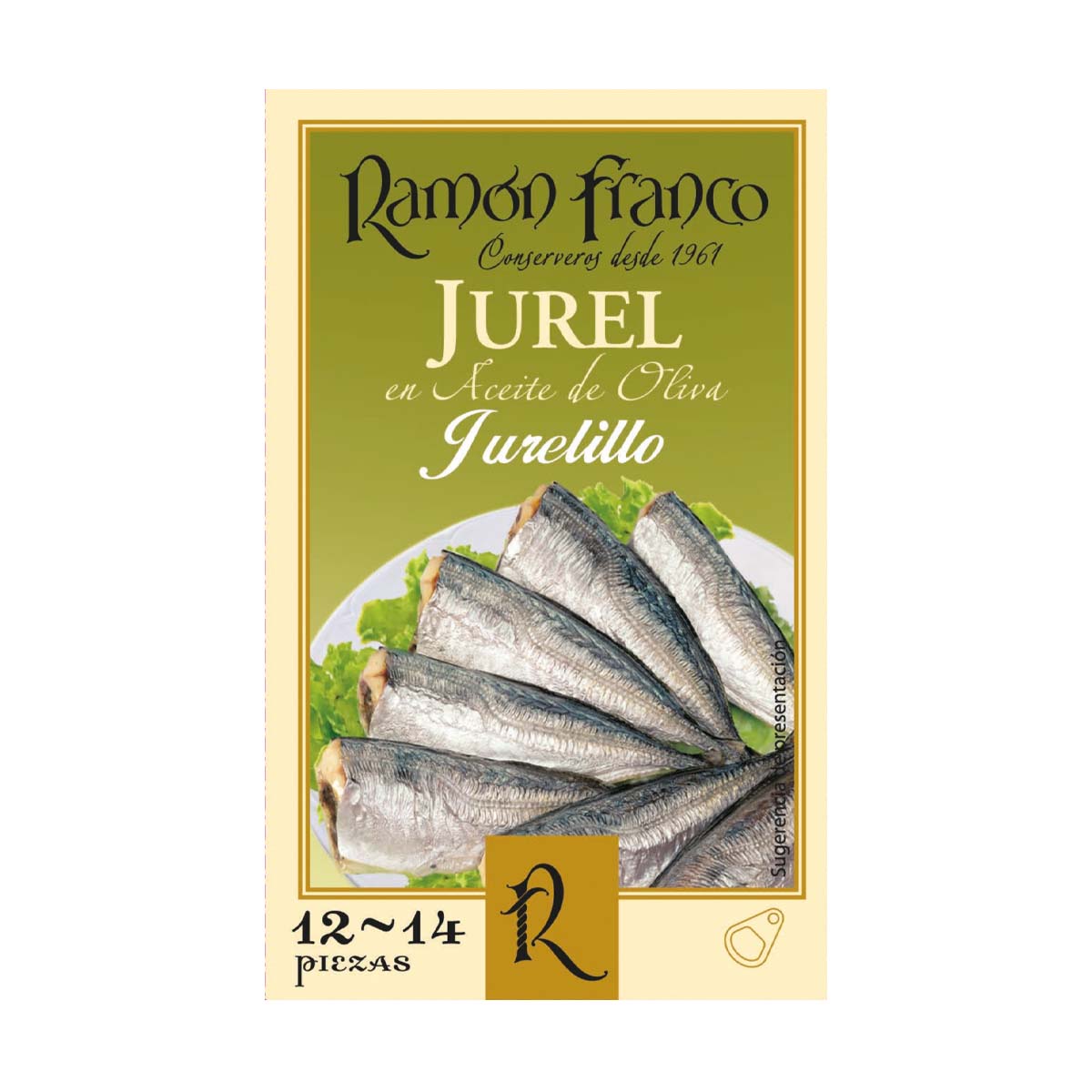 Jurel en aceite de oliva Ramón Franco