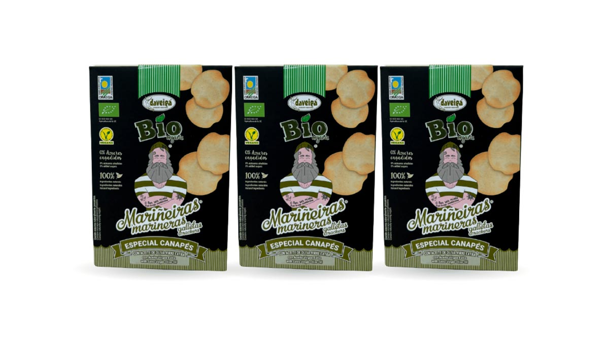 Mariñeiras Daveiga con AOVE Bio (pack de 3)