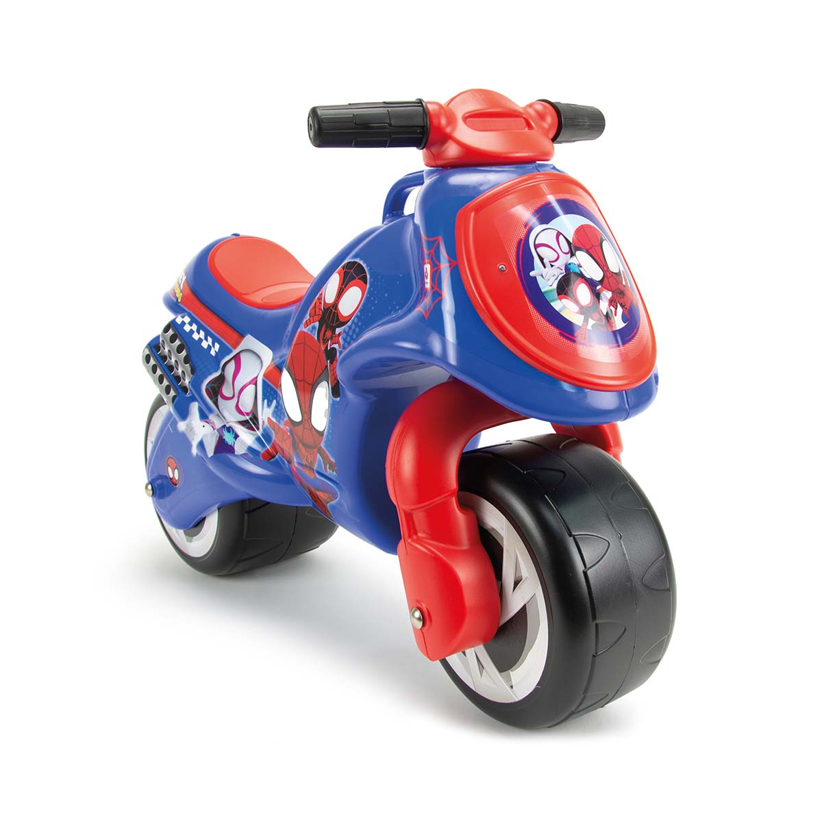 Moto Spidey Correpasillos Neox azul