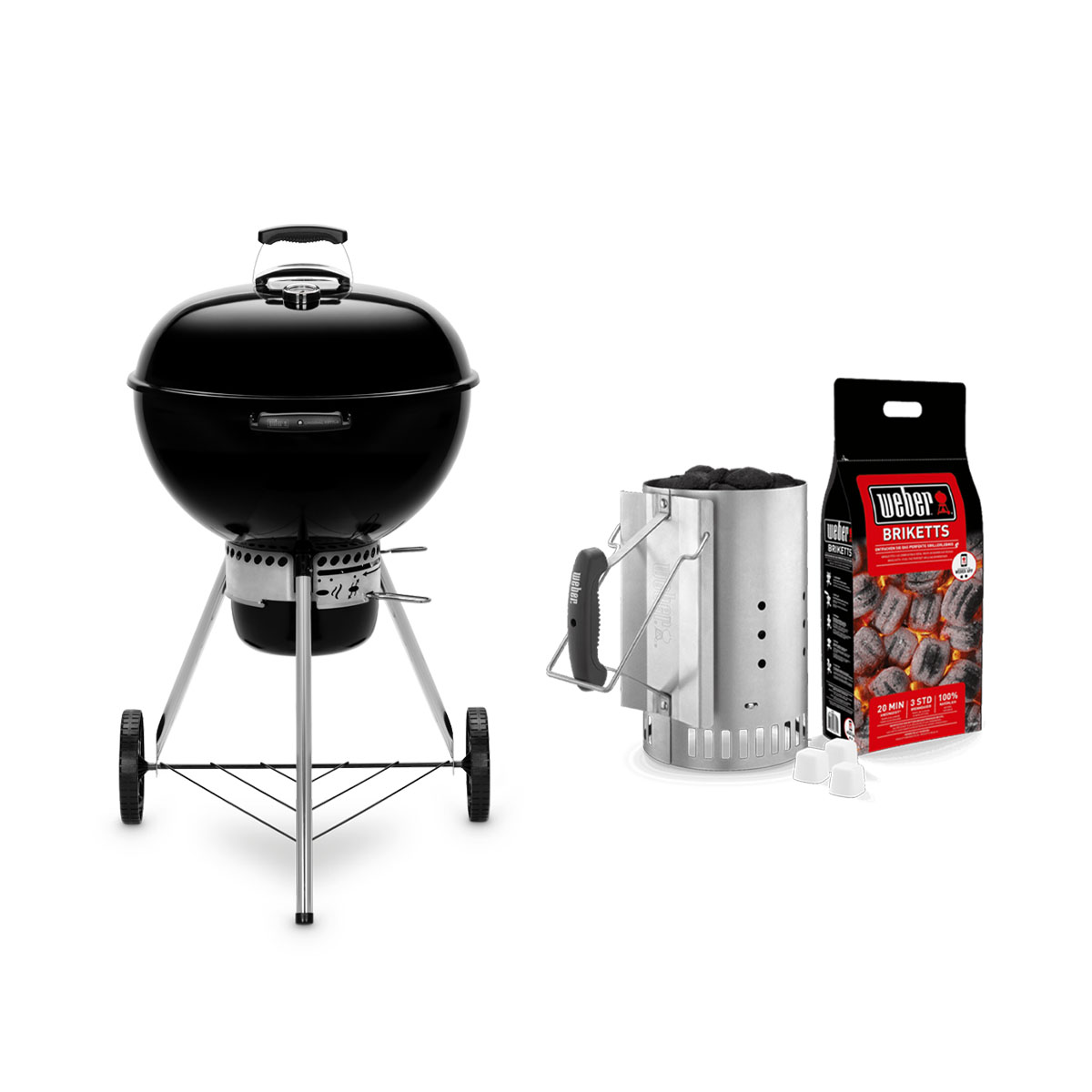 Pack barbacoa Original Kettle E-5730 + Kit de encendido