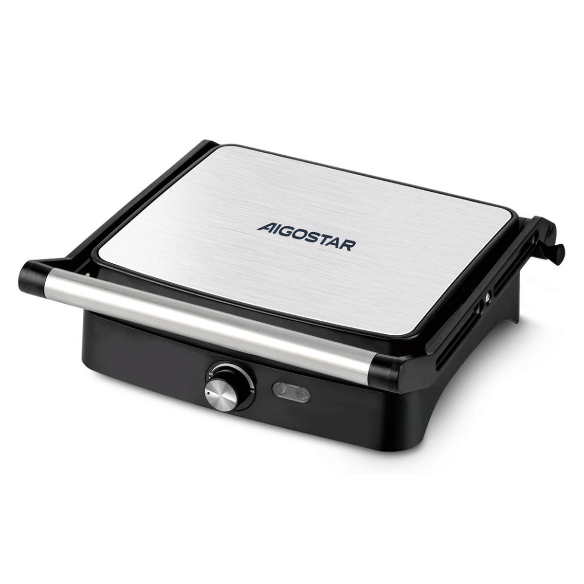 Panini con asa Aigostar SUS 1800 W