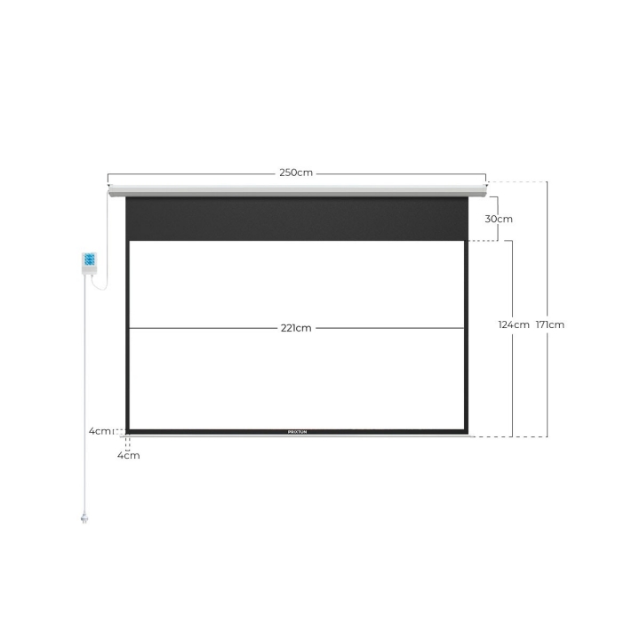 Pantalla para proyector Cinema Max Prixton-7
