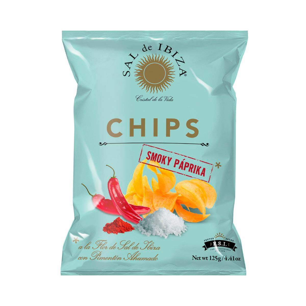 Patatas Chips Paprika Sal de Ibiza