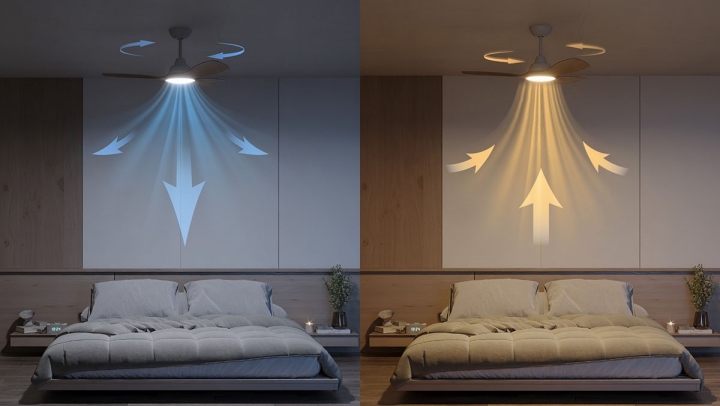 Plafón con ventilador de techo Philips Olas-1