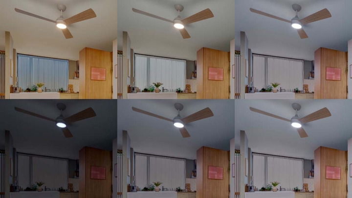Plafón con ventilador de techo Philips Velyx-2