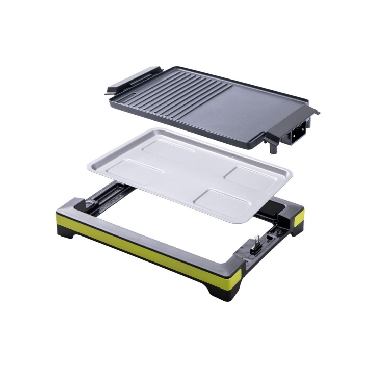 Plancha eléctrica Bergner XTRA BG-51025-BK-5