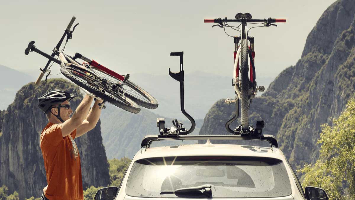 Portabicicletas techo thule deals proride 598