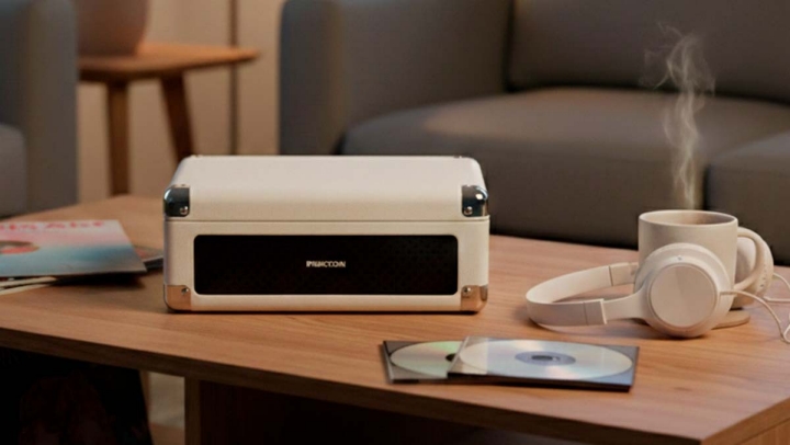 Reproductor de CD Prixton Boogie Cream-7