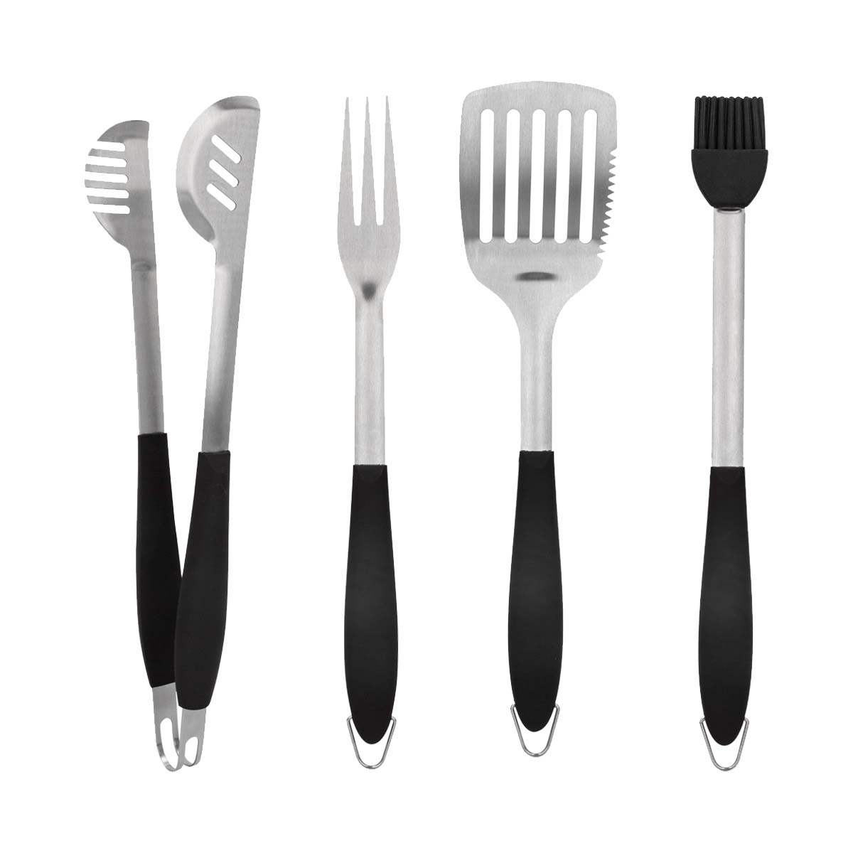 Set 4 accesorios para barbacoa Aktive