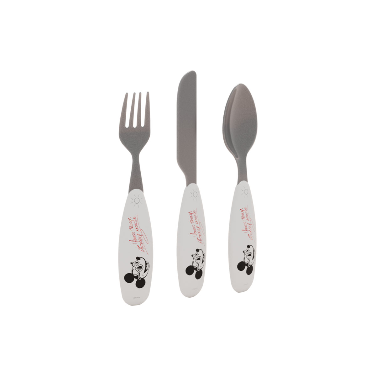 Set de cubertería Disney Mickey Mouse