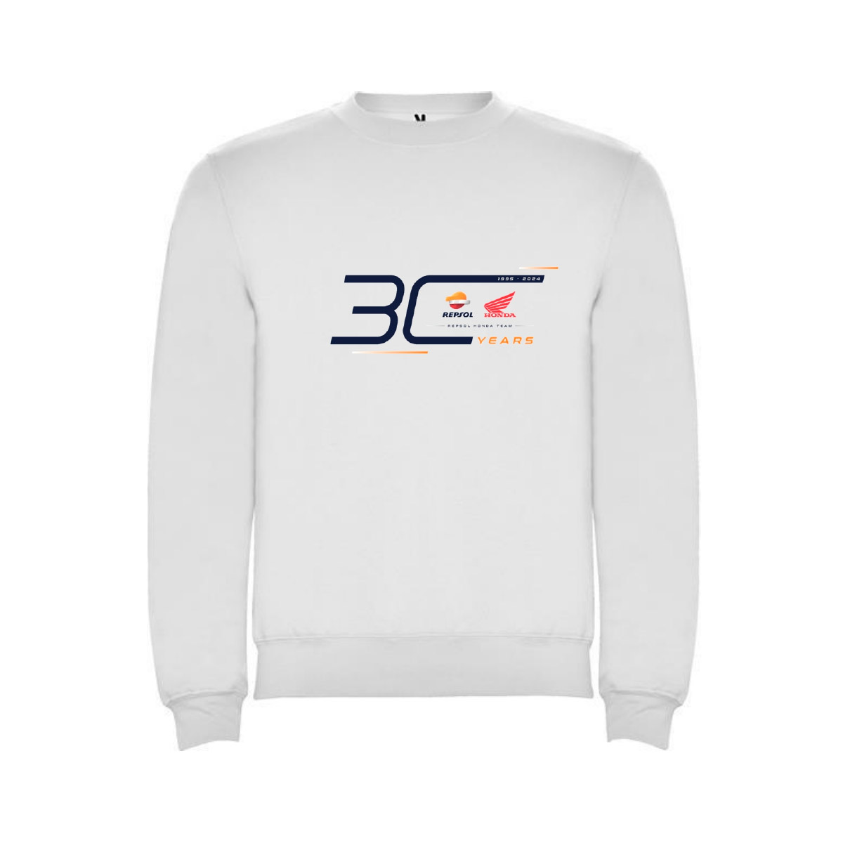 Sudadera 30 Aniversario Repsol Honda Blanca Hombre