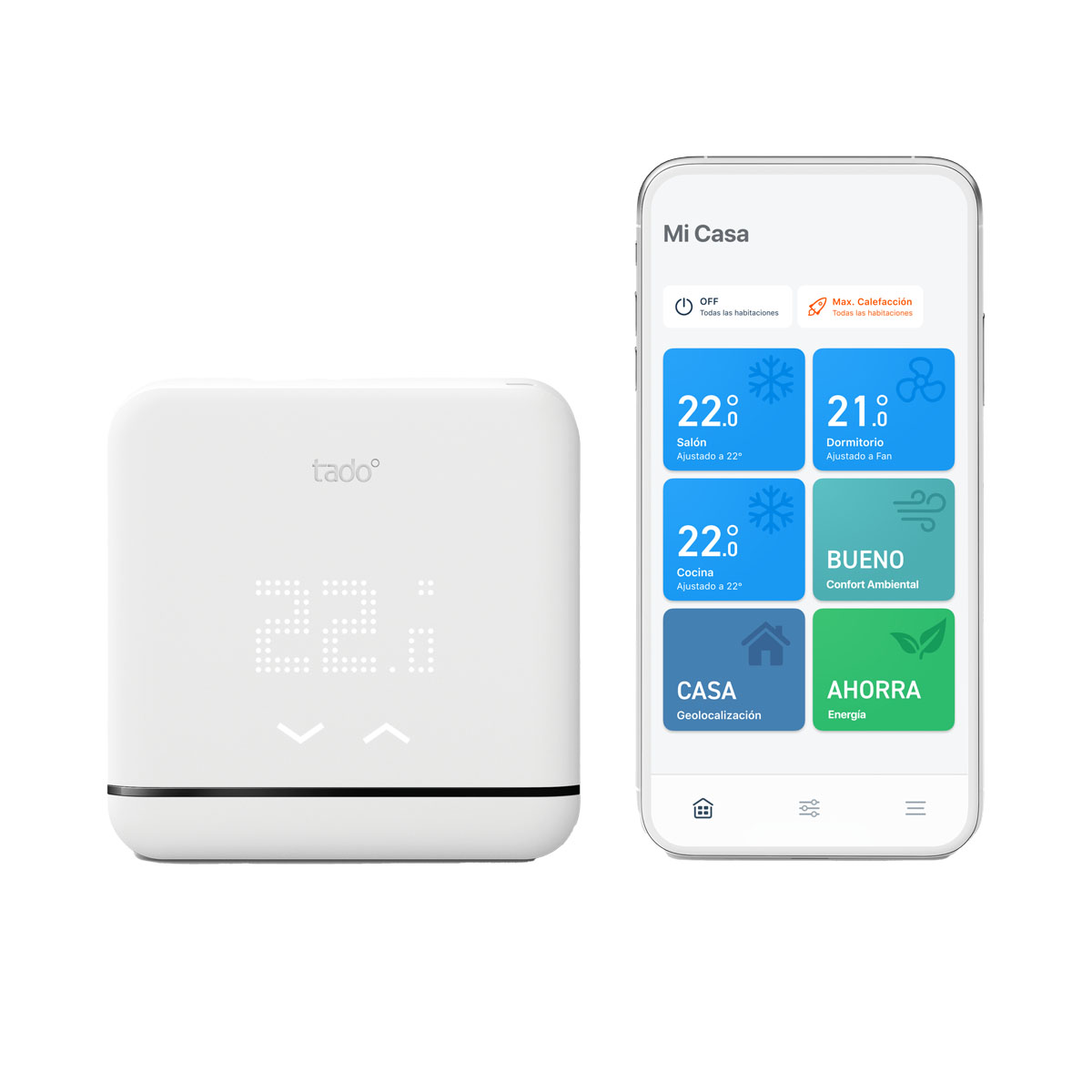 Tado° Control de climatización inteligente V3+ Blanco