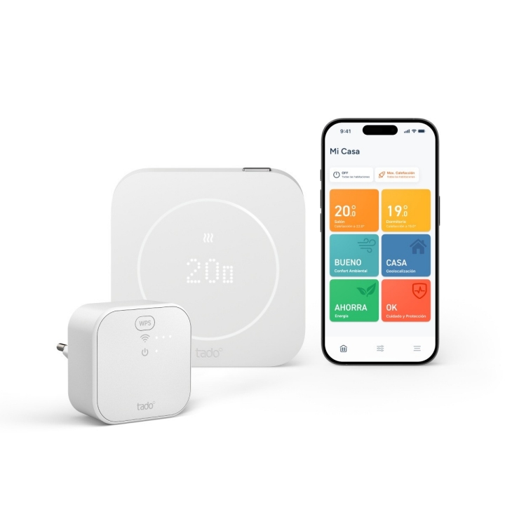 Tado° Kit termostato inteligente cableado X (2ª gen.)