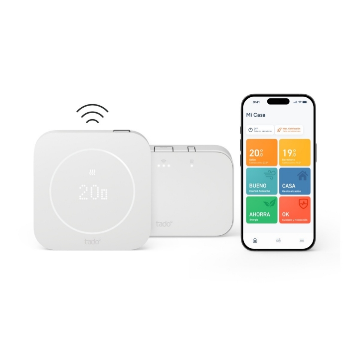 Tado° Kit termostato modulante inteligente inalámbrico X (2ª gen.)-0