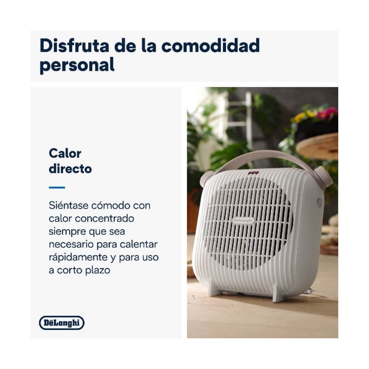 Termoventilador De’Longhi Capsule Hobby HFS30B24.W-3