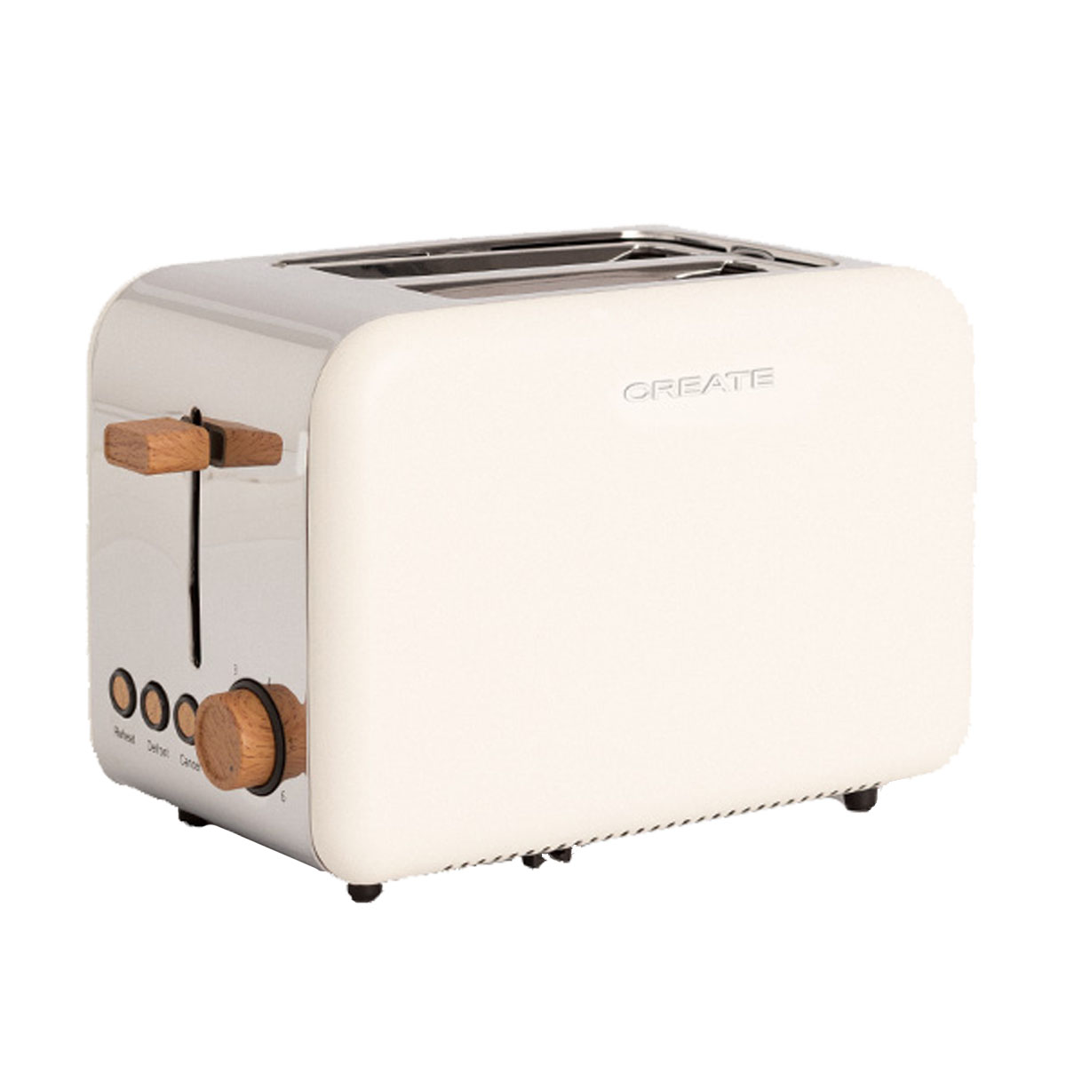Tostadora Create Toast Retro Blanco