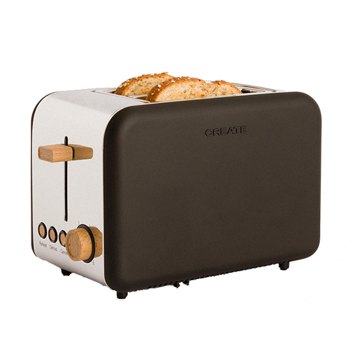 Tostadora Create Toast Retro Negra