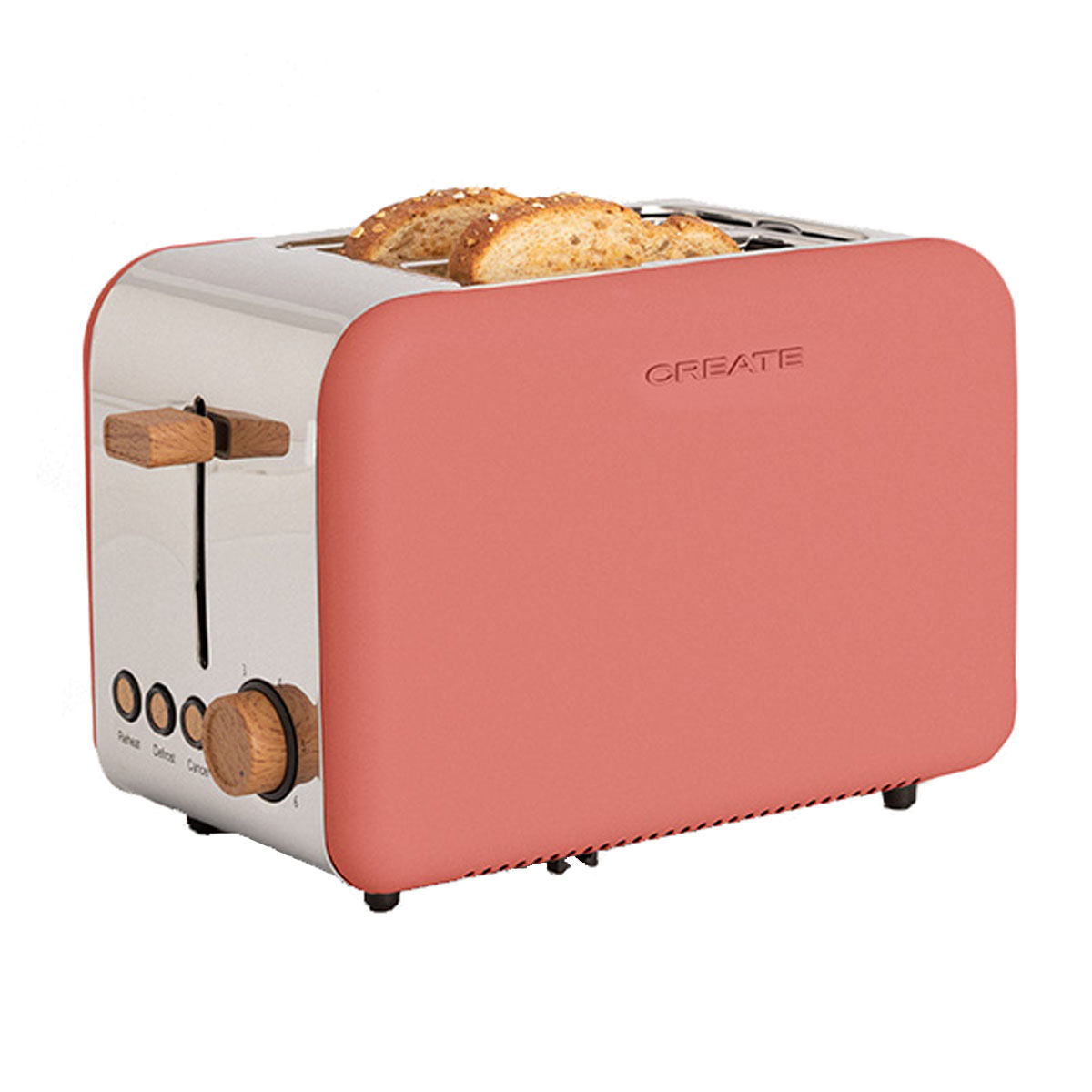 Tostadora Create Toast Retro Terracota
