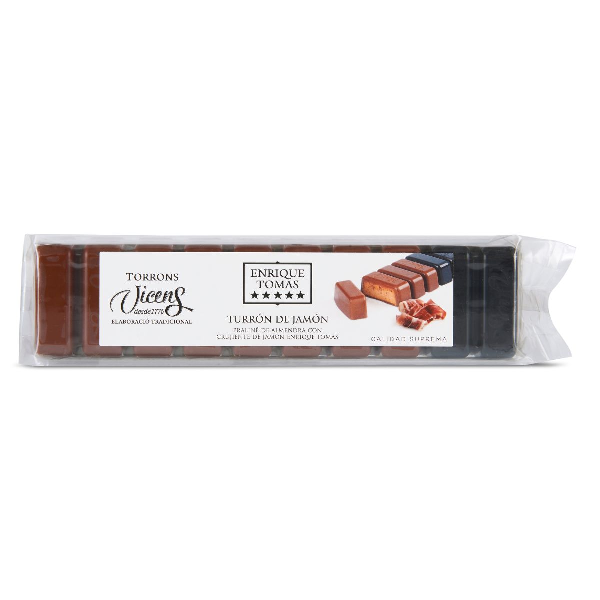 Turrón de jamón Vicens Enrique Tomás