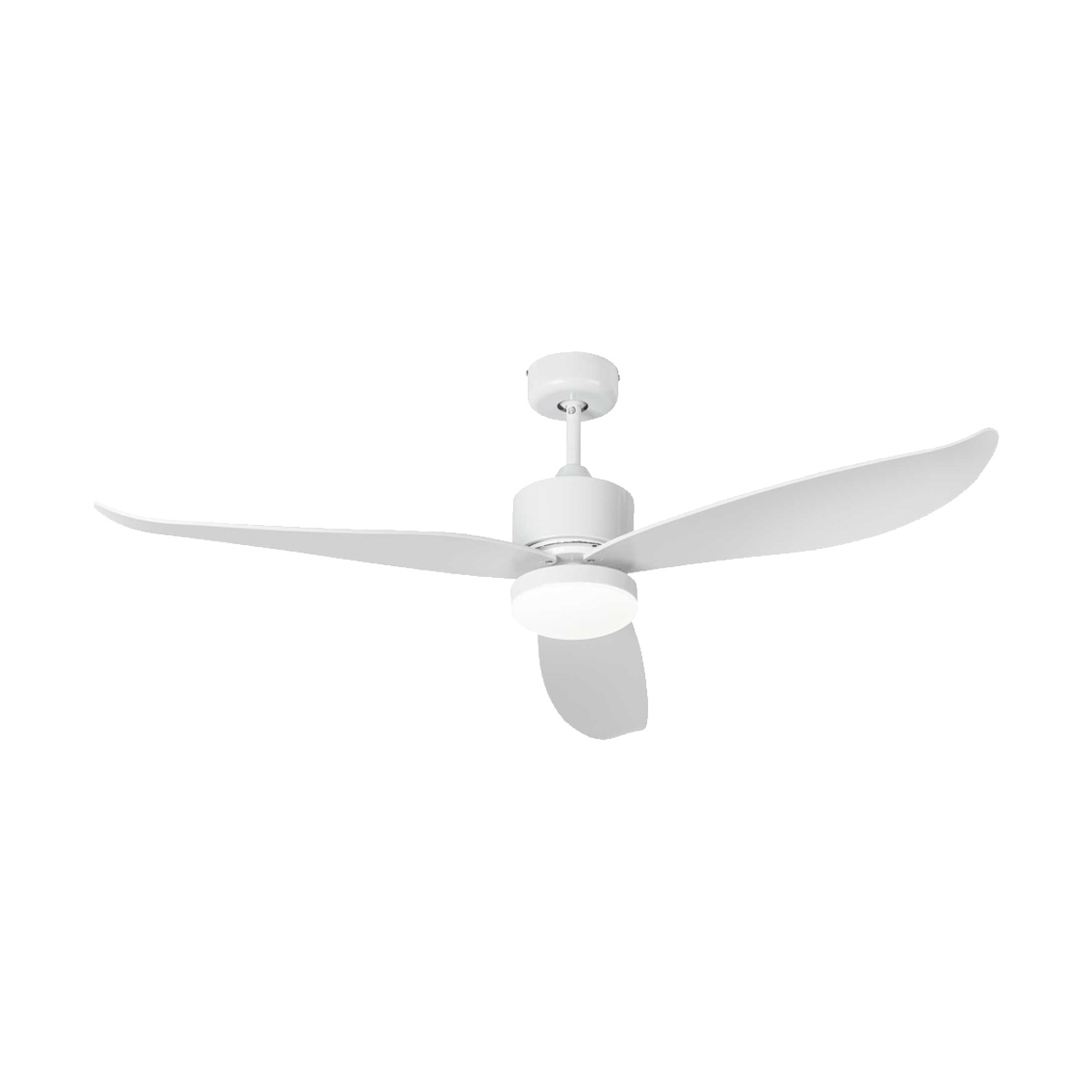 VENTILADOR DE TECHO BLANCO. 132 cm.6 velocidades.