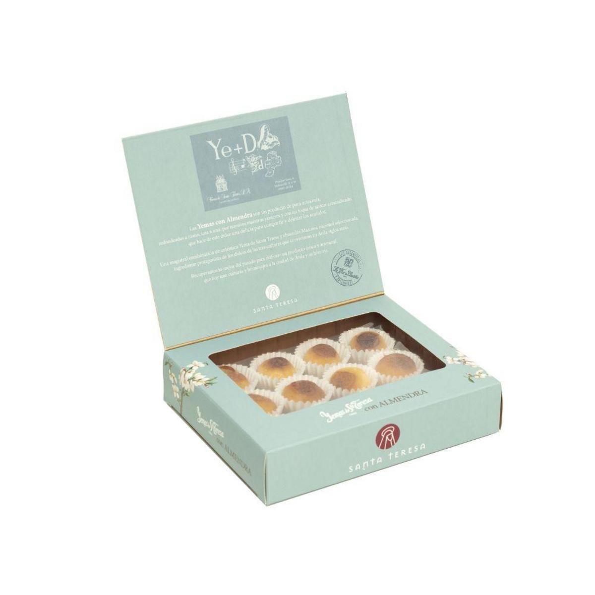 Yemas de Santa Teresa con almendras (12 uds.)